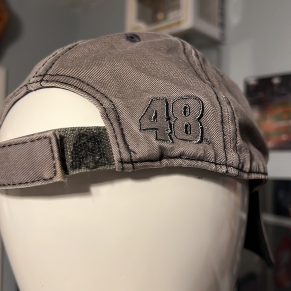 Jimmie Johnson NASCAR Hat adjustable Velcro a classic from the past - Picture 4 of 7